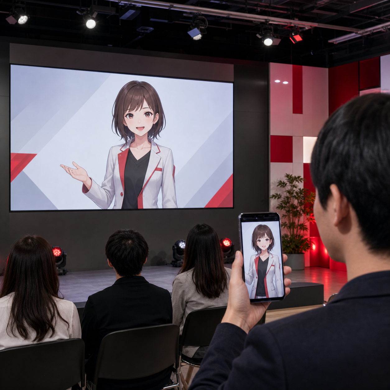 Avatarを複数端末へ配信するイベント