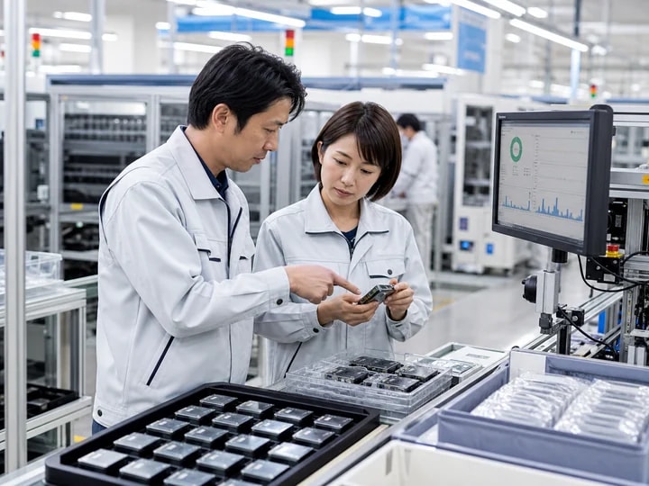 電子機器の量産支援イメージ